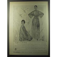 1953 B. Altman Pajamas and Robe Advertisement - Gifts of Splendour