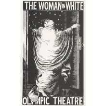 The Woman In White London Olympic Theatre Advertising Postcard