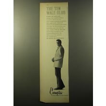 1960 Crompton Fabric Advertisement - Leisure Coat by Silton of California