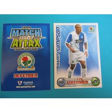 Danny Simpson - Blackburn Rovers - Match Attax 2008/09 Football Card