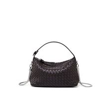 Genuine Leather Women's Evening Handbags Brown