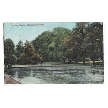 Putney Heath, Grantham Pond, Wandsworth, London, Postcard.
