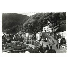 Mars Hill, Lynmouth, Devon, RP Postcard.