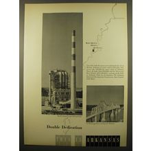 1961 Arkansas Tourism Advertisement - Double Dedication