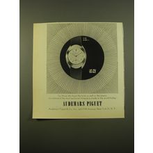1961 Audemars Piguet Watch Advertisement - For those who have the taste