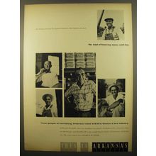 1961 Arkansas Tourism Ad - The kind of financing money can't buy