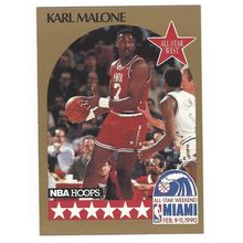 1990 HOOPS KARL MALONE ALL STAR #21