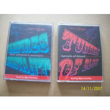 TUNNELS OF BLOOD & THE VAMPIRE"S ASSISTANT by DAREN SHAN-2 AUDIO BOOKS CASSETTES
