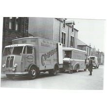 COMMERCIAL VAN SEDDON DIESEL DELIVERY VAN CO-OP PUBLISHED 199O INC UK POST