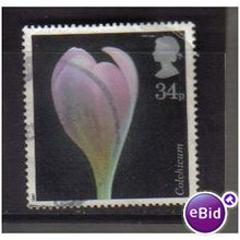 1987 GB AUTUMN CROCUS F/U SG1350