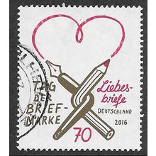 GER 2016 €0.70 'LETTER WRITING DAY' FINE USED (EBID61-663)