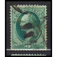 Used 147 3c George Washington Fine RA0120