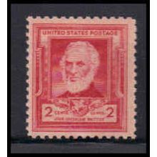 865 2c John Whittier Just Clears MNH KA2641