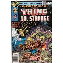 MARVEL TWO - IN - ONE # 49 THE THING and DR. STRANGE