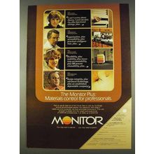 1978 Monitor Cabinet System Ad - Materials Control