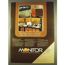 1978 Monitor Cabinet System Ad - You May Need