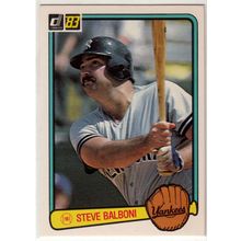 1983 Donruss baseball card 73 Steve Balboni