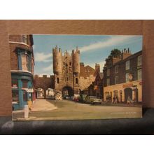 MICKLEGATE BAR, YORK. unused vintage postcard by J Salmon =