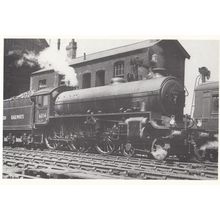 Sheffield B1 61114 Train at London Road Manchester Station in 1950 Postcard