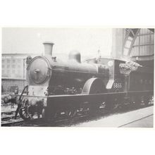 LNER Class D6 Coffee Pot Station Pilot Manchester Station Train Postcard