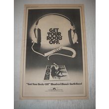 1973 Manfred Mann's Earth Band Get Your Rocks Off Album Advertisement