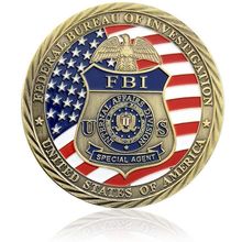 US FBI Special Agent Saint Michael Challenge Commemorative Coin