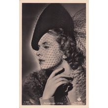Annaliese Von Eschtruth Germany Film Actress Old RPC Postcard