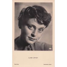 Lucie Ullrich Austrian Film Actress Heinrich Fuchs Old RPC Postcard