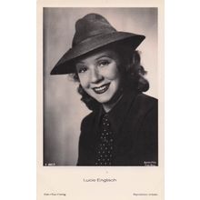 Lucie Englisch Austrian Film Movie Actress Of Heinrich Fuchs Old Postcard