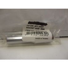 1/4" Drive 6 Point Deep Socket 5mm