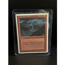 Lightning Bolt 4th Edition Magic: the Gathering Trading Card