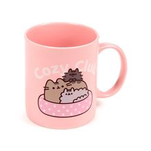 Cats in a Basket Mug Porcelain Cozy Club 9.5 CM Ceramic Tableware Gift