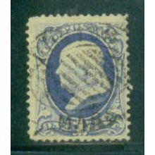 Used 182 1c Benjamin Franklin Barely Clears M00369