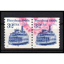Used 2466 32c Ferryboat Very Fine CNP Left 3 PA1169