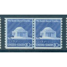 1520 10c Jefferson Memorial Fine MNH CLP B0814