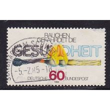 GERMANY 1984 ANTI-SMOKING CAMPAIGN 60pf USED SG2078