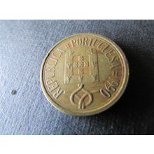 1990 PORTUGAL FIVE ESCUDOS FREE POST. AAP