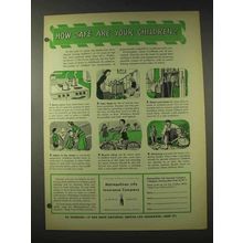 1948 Metropolitan Life Insurance Ad - Safe Children