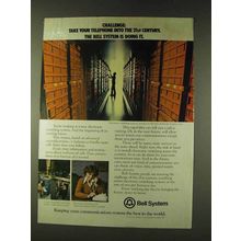 1979 Bell Electronic Switching Systems Ad - Challenge