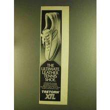 1980 Tretorn XTL Leather Tennis Shoe Ad - Ultimate