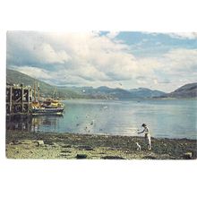 LOCH BROOM, ULLAPOOL, ROSS-SHIRE, used postcard 1967 postmark J.Arthur Dixon =