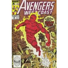 West Coast Avengers (Vol 1) # 050 FN+ ORIG US COMICS