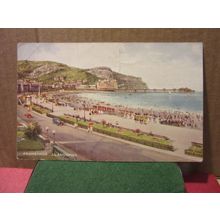PROMENADE, LLANDUDNO, CONWY, WALES Brian Gerald unused postcard =