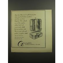 1952 Bloomingdale's Tie Case Ad - Any time (like now) is gift-buying time