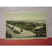 MARINE GARDENS, YARMOUTH, NORFOLK used postcard 1905 postmark =