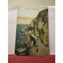 CAPSTONE PARADE, ILFRACOMBE, DEVON used antique postcard 1905 pm Ingram Clark =