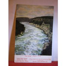 THE GORGE, NIAGARA FALLS, ONTARIO, CANADA unused vintage postcard #