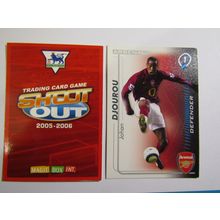 Johan Djourou - Arsenal Shoot Out 2005 2006 Magic Box Football Card (EF1)