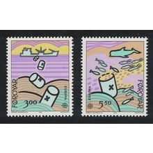 Faroe Is. Environment Europa CEPT 2v 1986 MNH SG#131-132 Sc#143-144