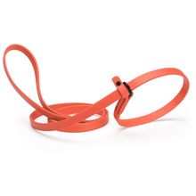 Dog Pet Waterproof Slip Lead - W5/8" x L7' - Coral